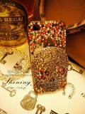 iPhone 5 hand-Made Colorful Bling Design Protector Case